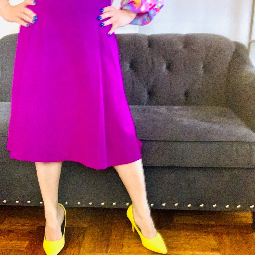 Purple skirt